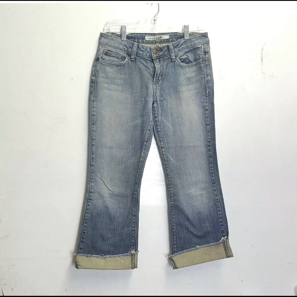 Joes jeans raw edge folded cuff new no tag 29 crop